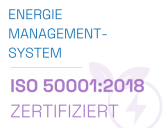 ISO 50001:2018 zertifiziert - Energie-Management-System