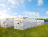 Battery storage systems Container solutions, solar & wind power systems