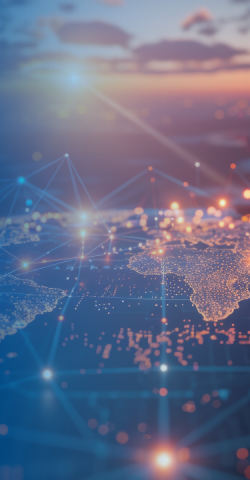 Picture: world map / global locations of the Precision Cooling division
