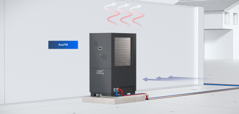 Kool°M-Chiller für MRT-Gerät in der Anwendung