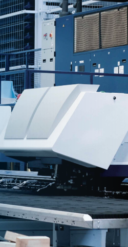 Image of a machine tool. A Riedel chiller can be seen in the background.